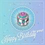 NINAQUEEN Happy Birthday Charms Cake Enamel 925 Sterling Silver Star Birthstone Beads Charm for Pandora Bracelet Jewelry Birthday Gift