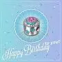 NINAQUEEN Happy Birthday Charms Cake Enamel 925 Sterling Silver Star Birthstone Beads Charm for Pandora Bracelet Jewelry Birthday Gift