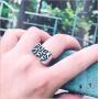 MAIHAO Fuck Off Punk Ring Jewelry Party Personalized Rings Birthday Graduation for Boy for Girl（Size 6-12）