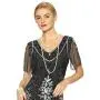 Metme 1920s Great Gatsby Accessories Set Costume Flapper Necklace Headband Bracelets for Women Metme 1920s Great Gatsby Accessories Set Costume Flapper Necklace Headband Bracelets for Women