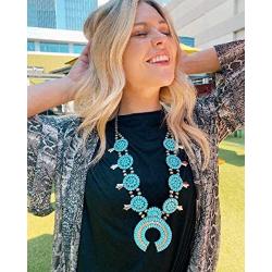 Squash Blossom Necklaces Southwestern Vintage Statement Pieces