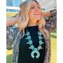 Squash Blossom Necklaces Southwestern Vintage Statement Pieces