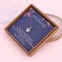 Soulmate Gifts Womens Jewelry - to My Soulmate Necklace for Girlfriend, to My Future Wife Necklace, Necklaces for Wife from Husband Valentines Day Christmas Birthday Gifts with Message Card & Gift Box