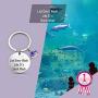 Shark Keychain Shark Girl Jewelry Gift Live Every Week Like Its Shark Week Shark Gifts Inspirational Keychain Motivation Gifts for Friends Shark Colleague Gifts(live like shark KR)