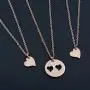 SEIRAA Mother Daughters Necklace Set Mom Daughter Heart Jewelry Gift for Mom SEIRAA Mother Daughters Necklace Set Mom Daughter Heart Jewelry Gift for Mom