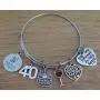 Kits Kiss Birthday Gift for Women, 10th 13th 16th 18th 21st 30th 40th 50th 55th 60th 70th Birthday Bracelet, Birthday Bangle Bracelet, Birthday Bangle Jewelry Kits Kiss Birthday Gift for Women, 10th 13th 16th 18th 21st 30th 40th 50th 55th 60th 70th Birthday Bracelet, Birthday Bangle Bracelet, Birthday Bangle Jewelry