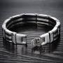 Ostan Mens stainless steel Chain Link Bracelet