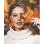 GYSONG Fall Earrings For Women Faux Leather Earrings Sunflower Earrings Halloween Pumpkin Earrings Teardrop Leather Earrings Thanksgiving Dangle Drop Earrings For Women Kids 12 Pairs