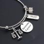 SEIRAA Scales of Justice Lawyer Gift Awesome Lawyer Bracelet Law Student Graduation Gift Stainless Steel Law Bracelet