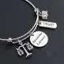 SEIRAA Scales of Justice Lawyer Gift Awesome Lawyer Bracelet Law Student Graduation Gift Stainless Steel Law Bracelet