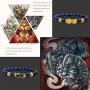 BOMAIL Feng Shui Good Luck Bracelets- Natural Tiger Eye Stone Healing Energy Pixiu Dragon Charm Beaded Bracelet Attach Wealth Money Jewelry
