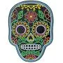 Real Sic Neon Sugar Skull – Día de Muertos Pin - Dead of the Day, Glow-in-the-Dark Enamel Pin - Skull Lapel Pin - Unisex Gift Real Sic Neon Sugar Skull – Día de Muertos Pin - Dead of the Day, Glow-in-the-Dark Enamel Pin - Skull Lapel Pin - Unisex Gift