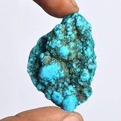 Natural AAA++ Quality Turquoise 114.00 Ct Certified Healing Crystal Raw Rough Blue Turquoise Gemstone