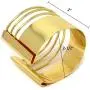 Yueton Rigid Steel Memory Wire Metal Circle Split Ring Coil Wire Thin Jewelry Hammered Bunch Cuff Bracelet Bangle (Golden) Yueton Rigid Steel Memory Wire Metal Circle Split Ring Coil Wire Thin Jewelry Hammered Bunch Cuff Bracelet Bangle (Golden)