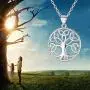 ChicSilver Women Tree of Life Necklaces, 925 Sterling Silver Celtic Knot Family Tree Yggdrasil Pendant Necklace, 18 Rolo Chain(with Gift Box) ChicSilver Women Tree of Life Necklaces, 925 Sterling Silver Celtic Knot Family Tree Yggdrasil Pendant Necklace, 18 Rolo Chain(with Gift Box)