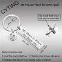 CYTING Military Gift My Heart is Where His Boots are Army Keychain Deployment Jewelry Gift for Soldier Military Wife/Mom CYTING Military Gift My Heart is Where His Boots are Army Keychain Deployment Jewelry Gift for Soldier Military Wife/Mom