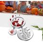 True Crime Gifts Blood Stains are Red Keychain Horror Quotes Gift Hallowen Day Gift