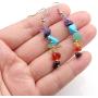 Top Plaza 7 Chakra Lava Rock Stone Beads Yoga Reiki Healing Energy Balancing Necklace Bracelets Earrings Jewelry Set