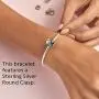 PANDORA Jewelry Smooth Moments Snake Chain Charm Sterling Silver Bracelet PANDORA Jewelry Smooth Moments Snake Chain Charm Sterling Silver Bracelet