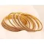 Touchstone ''Golden Bangle Collection Traditionally Created Yellow Citrine Rhinestone Filigree Indian Bollywood Designer Jewelry Metal Bangle Bracelets for Women in Antique Gold Tone. Set of 13. Touchstone ''Golden Bangle Collection Traditionally Created Yellow Citrine Rhinestone Filigree Indian Bollywood Designer Jewelry Metal Bangle Bracelets for Women in Antique Gold Tone. Set of 13.