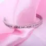 SEIRAA Inspirational Bracelet Be A Pineapple Stand Tall Wear A Crown Cuff Bracelet Gift for her SEIRAA Inspirational Bracelet Be A Pineapple Stand Tall Wear A Crown Cuff Bracelet Gift for her