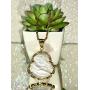 Shop-iGold Laughing Buddha White Jade Iced Diamond Pendant Gold P Rope Chain Necklace14k Genuine Certified Grade A Jadeite Jade Hand Crafted, Natural Green Obsidian Healing Mala Statue Prayer Buddha