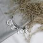 G-Ahora Police Keychain She Believed She Could for Police Officers Police Academy Graduation Gifts Handcuffs Handgun Charm Achievement Gift Deputy Sheriff Gift (she Believe Police KR)