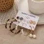 24 Pairs Stud Drop Dangle Earrings Set for Women Girls Bohemian Lightweight Vintage Drop Earrings with Sliver Stainless Steel Stud Hoop Earrings for Birthday Gifts 24 Pairs Stud Drop Dangle Earrings Set for Women Girls Bohemian Lightweight Vintage Drop Earrings with Sliver Stainless Steel Stud Hoop Earrings for Birthday Gifts