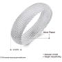 JHWZAIY 925 Sterling Silver Bangle Cuff Bracelets For Women, Hollow Open Bangle Bracelet Jewelry For Women