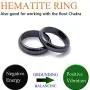 4pcs Genuine Hematite Rings Necklace Set, absorbs Negative Energy Ring Relieve Fidget Anxiety Mood Ring Balance Root Chakra Jewelry Gifts for Woman Man 4pcs Genuine Hematite Rings Necklace Set, absorbs Negative Energy Ring Relieve Fidget Anxiety Mood Ring Balance Root Chakra Jewelry Gifts for Woman Man
