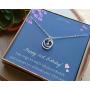 EFYTAL 21st Birthday Gifts for Her, Sterling Silver 21 year old Necklace Gift for Women, Best Friend or Daughter