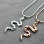 Highven Snake Necklace, Serpent Necklace, Gothic Jewelry Punk Accessories Retro Gothic Necklace