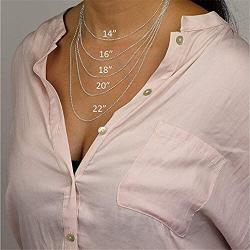 Funcok Personalized 925 Sterling Silver Old English Letter Necklace Custom Made with Any Initial
