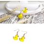 12 Pairs Cute Earrings Weird Earrings Funny Goldfish Earrings Water Bottle Earrings Milk Tea Dangle Earrings for Girls Women