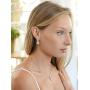 Mariell Pear Shaped CZ Teardrop Necklace and Earrings Set - Wedding Jewelry for Brides & Bridesmaids