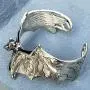 Cosplay jewelry Gothic Winged Bat Vampire Dracula Horror Halloween Wicca Wiccan Magic Witch Fantasy fairy tale Shiny Polished Silver Pewter Metal Wrist Bracelet Bangle Cuff Boys Girls Men Women Unisex Cosplay jewelry Gothic Winged Bat Vampire Dracula Horror Halloween Wicca Wiccan Magic Witch Fantasy fairy tale Shiny Polished Silver Pewter Metal Wrist Bracelet Bangle Cuff Boys Girls Men Women Unisex