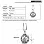 Elfasio Viking Necklace for Men Valknut Odins Norse Warrior Stainless Steel Pendant Chain Jewelry, Length 18-30 inch