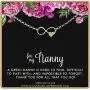 A Charmed Impression Nanny Gifts from Kids for Women • Gift for Nanny Bracelet • Sterling Silver Bracelet • Babysitter Gratitude and Appreciation Jewelry • Best Nanny Ever • Infinity Gold Heart Charm A Charmed Impression Nanny Gifts from Kids for Women • Gift for Nanny Bracelet • Sterling Silver Bracelet • Babysitter Gratitude and Appreciation Jewelry • Best Nanny Ever • Infinity Gold Heart Charm