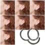 Hoop Earrings for Women 7 Pairs Small Stainless Steel Huggie Earrings Set | Cartilage hypoallergenic Huggie Hoop 14pcs Earrings Piercing Jewelry for Women Girls Men(8mm-20mm)