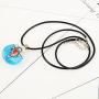 HZMAN Vintage Handmade Tibetan Turquoise Pendant Necklace from Nepal,Yoga Jewelry