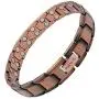 MagnetRX® Pure Copper Magnetic Therapy Bracelet - Arthritis Pain Relief & Carpal Tunnel Magnetic Copper Bracelets for Men - Adjustable Length with Sizing Tool (Leo Style) MagnetRX® Pure Copper Magnetic Therapy Bracelet - Arthritis Pain Relief & Carpal Tunnel Magnetic Copper Bracelets for Men - Adjustable Length with Sizing Tool (Leo Style)