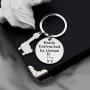 G-Ahora Llamas Keychain Easily Distracted by Llamas Alpaca Jewelry Gift for Llamas Lovers(by Llamas KR)