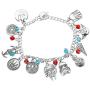 BEKECH Classic Movie Themed Vintage Bracelet TV Movies Show Charm Movie Series Multiple Charms Bracelet Costume Horror Jewelry Gifts for Fans