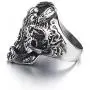 Elfasio Men Skull Rings Stainless Steel Gothic Biker Punk Jewelry, Size 8-13 Elfasio Men Skull Rings Stainless Steel Gothic Biker Punk Jewelry, Size 8-13