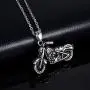 JAJAFOOK Stainless Steel Motorcycle Matching Set Mens Pendant Necklace JAJAFOOK Stainless Steel Motorcycle Matching Set Mens Pendant Necklace