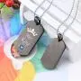 LOYALLOOK 6Pcs Couples Necklaces Bracelets Matching Set for Him and Her, His Queen Her King Pendant Necklace His & Hers Bracelets King and Queen Jewelry Gifts for Lover