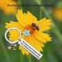 MAOFAED Bee Gift Flower Gift Nature Lover Gift The Flower Doesn Not Dream of The Bee It Blooms and The Bee Comes Gift for Her Women Daughter Girlfriend