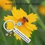 MAOFAED Bee Gift Flower Gift Nature Lover Gift The Flower Doesn Not Dream of The Bee It Blooms and The Bee Comes Gift for Her Women Daughter Girlfriend