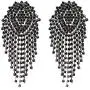 Crystal Beads Earrings Women Ethnic Jewelry Handmade Elegant Big Long Beads Earrings Crystal Beads Earrings Women Ethnic Jewelry Handmade Elegant Big Long Beads Earrings
