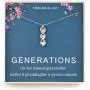 Generations Necklace - Sterling Silver Three Hearts Infinity Gene Necklace for Grandma Mom Granddaughter, Birthday Jewelry Mothers Day Gift Generations Necklace - Sterling Silver Three Hearts Infinity Gene Necklace for Grandma Mom Granddaughter, Birthday Jewelry Mothers Day Gift